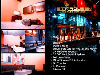 StarQueen Executive Club & Karaoke | Invite Pin BB 233267AE| RSVP (024) 3510626 / (024) 70386386 | Jl. Permata Hijau BB 25 Hasanudin