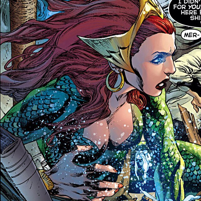 Queen of Atlantis, You attack us like monsters? We do the same. #Rp17+ #New52 (Young Justice & Comics (New52))