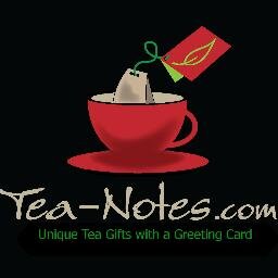 Unique gourmet tea note cards; Thank you, Get Well, Thinking of You, Send to business clients, friends, those you love. Loose Leaf & Tea Bags
