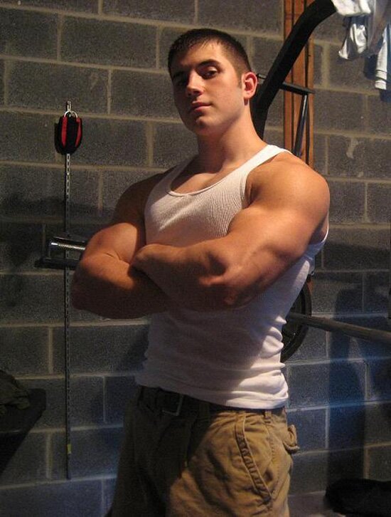 Follow me because I have big biceps ;)