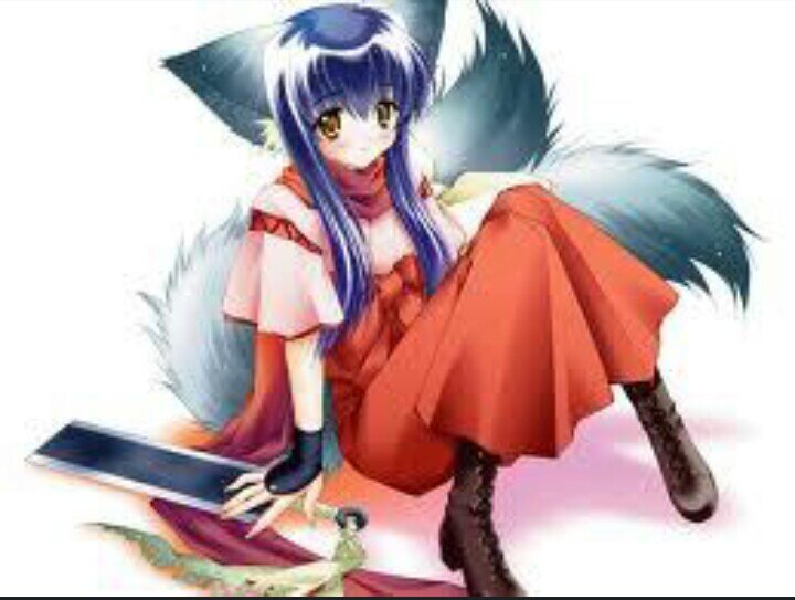 Hi I'm Alo wolf, I'm an angelic wolf girl.
