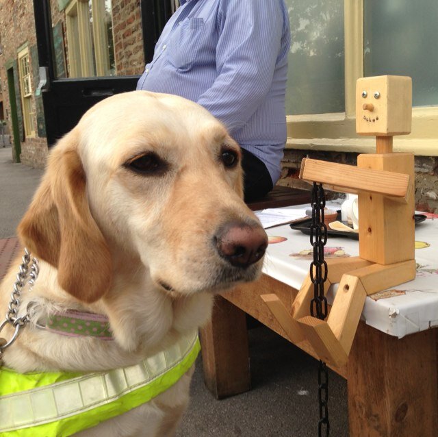 Guide dog extraordinaire to my (rather clumsy) teenage Mummy. I tweet our adventures while working- don't tell the boss.