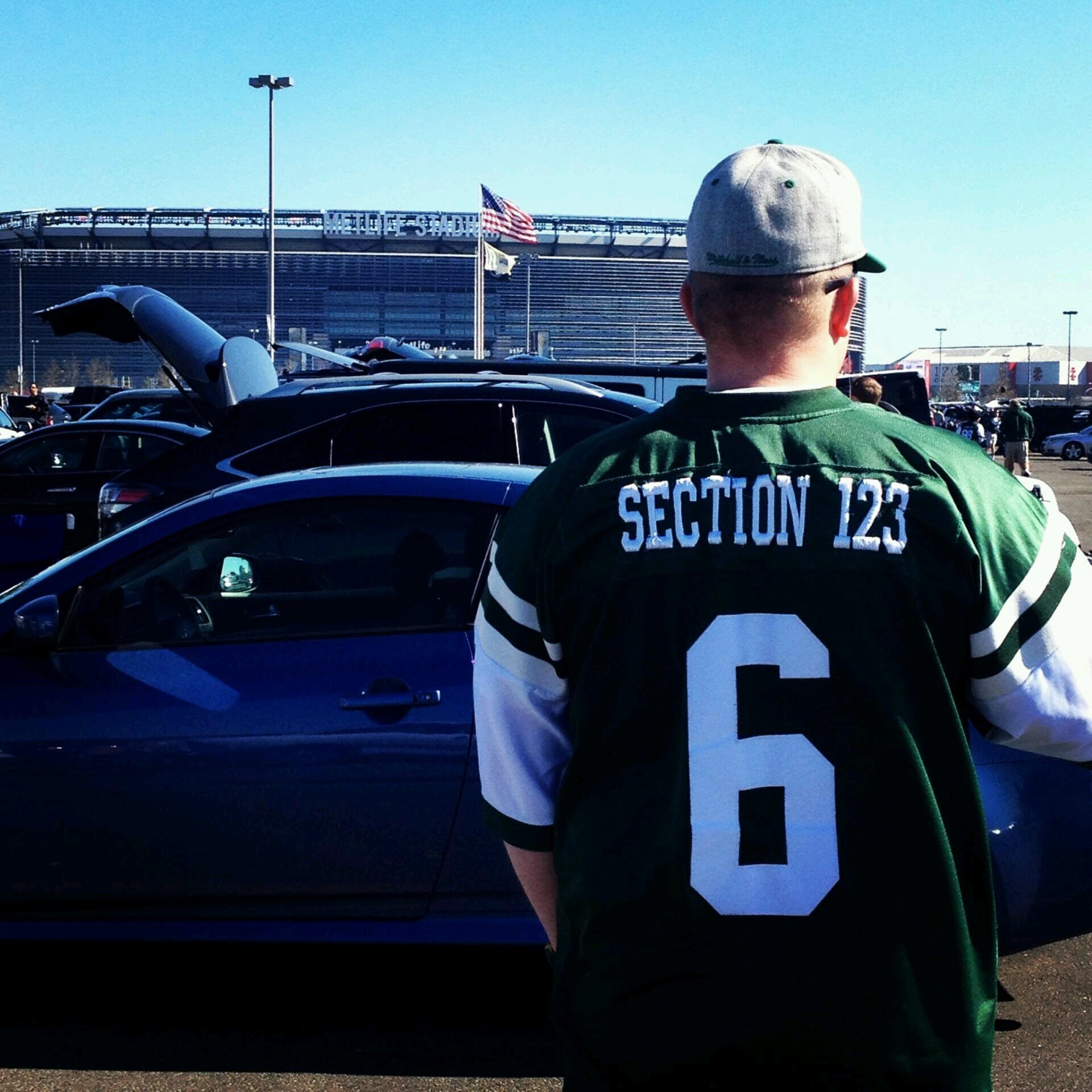 NY Sports Junkie, Reppin Section 123 @ Jetlife Stadium