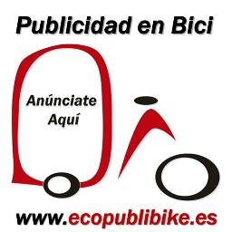 Publicidad ecológica en bici. Llegamos donde la publicidad estática no llega. Contacto: 633 323 862; ecopublibike@gmail.com