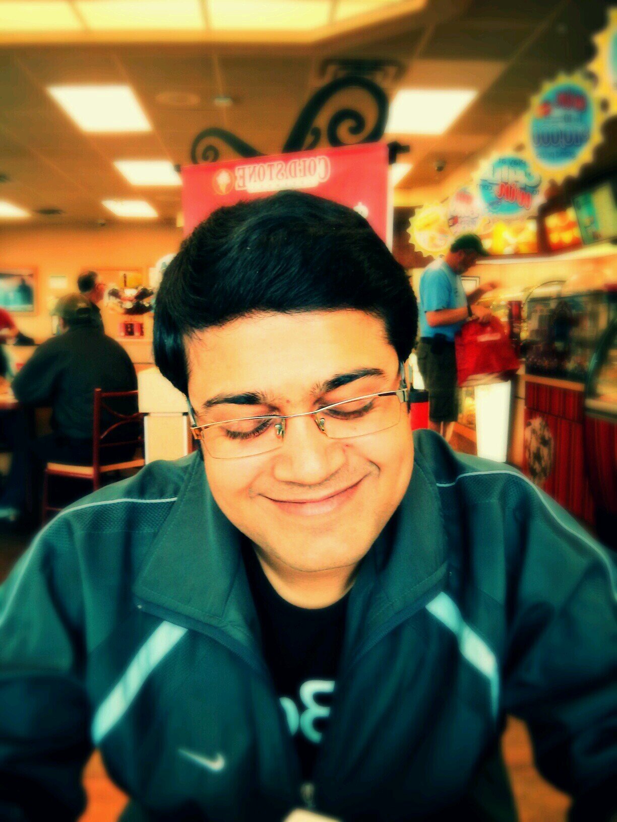 Sleep deprived. Jinxed. Shy. Phone retard.