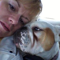 My bulldog Winnie lives the active lifestyle of eating, sleeping, snorting, and farting all done with love.