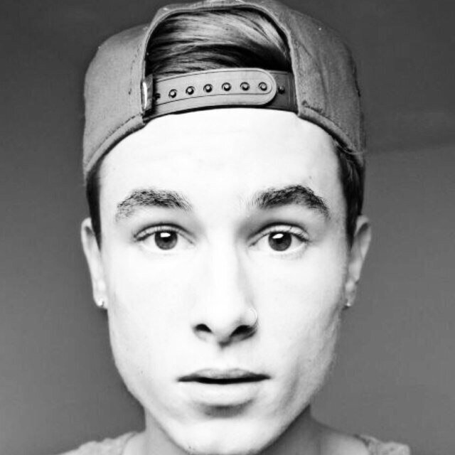he follows you (: