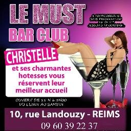 salut le must club 10 rue l andouzy 51100 REIMS  contacter  nous pour plus d information  partir de 15h au 03 26 06 58 54 / 09 60 39 22 37