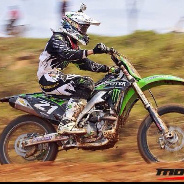 Amateur MX Rider FTER Kawasaki #21