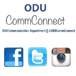 ODU Communication Department || IG: @ODUCommConnect || Find out about events, internships, jobs, and more!