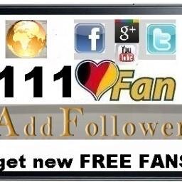 #AddFollower - FREE advertising for your Website with Fanshare also for  Facebook, Twitter, Google+, YouTube aso. - http://t.co/bca3G4DGd0 