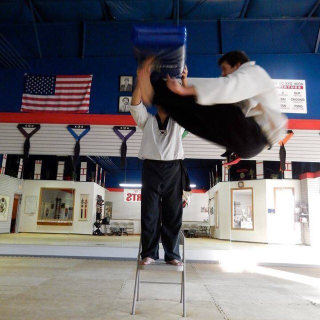 I'm a martial artist, stunt performer and personal trainer.