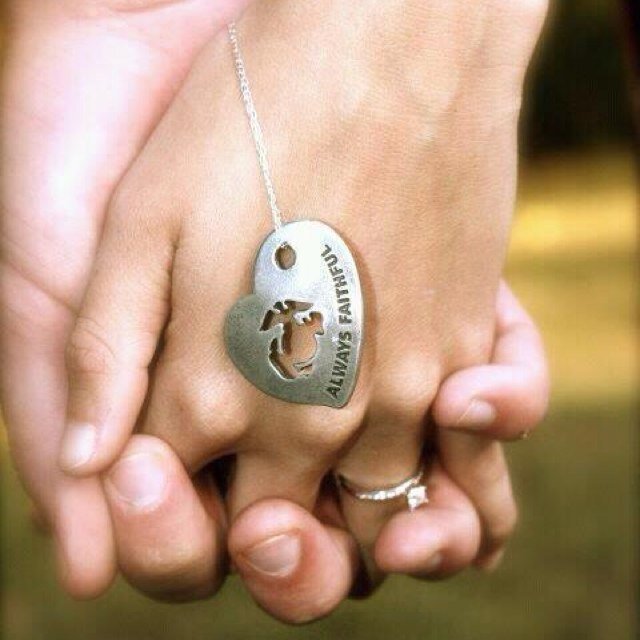 Hello! I am a Marine's wife! I wanted to start this twitter to connect to other Milsos and not annoy everyone on my private account with all my mushy gushy twts