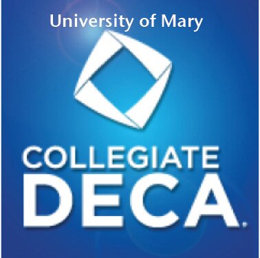 Collegiate #DECA chapter at @umary in Bismarck, ND. Meetings on Wednesdays at 2 in TSB 206.
