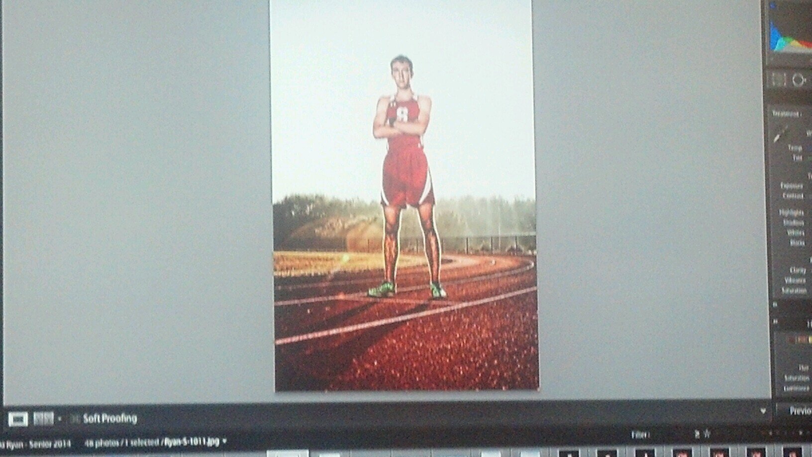 Cross country, indoor track, track, life is a mental game, just keeping pushing through