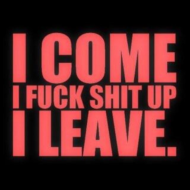 I just want to run away and never come back