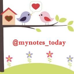 mynotes_today's profile picture. 