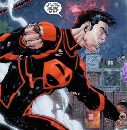Cloned from the DNA of Superman and Lex Luthor to be the ultimate living weapon.