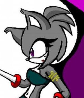 A demonic mobian grey wolf, partial damphir. A mutt by demon stadards.  #SonicRP