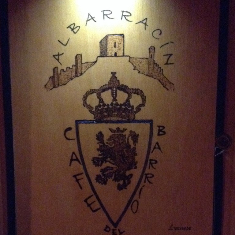 Peña Zaragocista de Albarracin - Zaragoza nunca se rinde!!!!!
