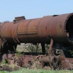 salvaging metals from somewhere in the Balkans