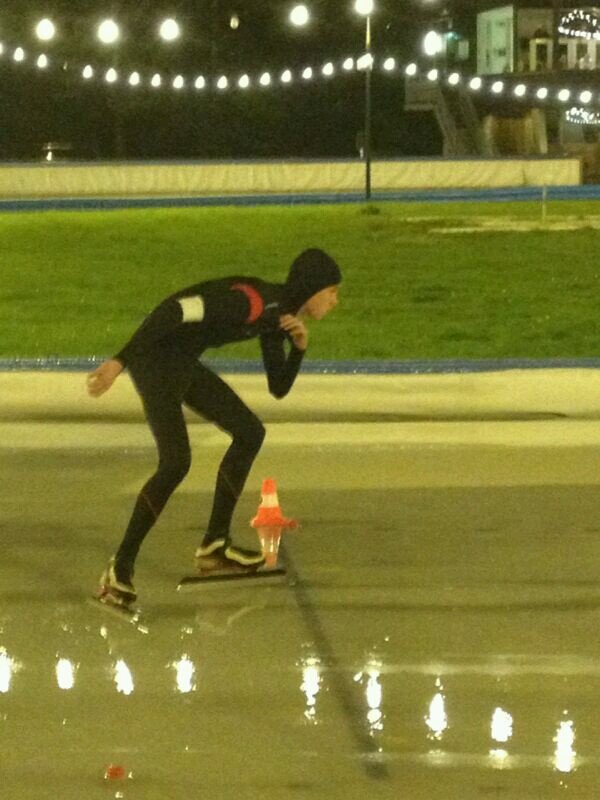 #schaatsen selectie a'dam #wielrennen #skeeleren