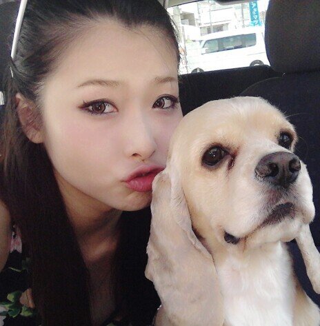 愛犬：アメコカ【しおちゃん】   趣味：ボード                   人との出会いって不思議だ。。(๑•ั็ω•็ั๑)