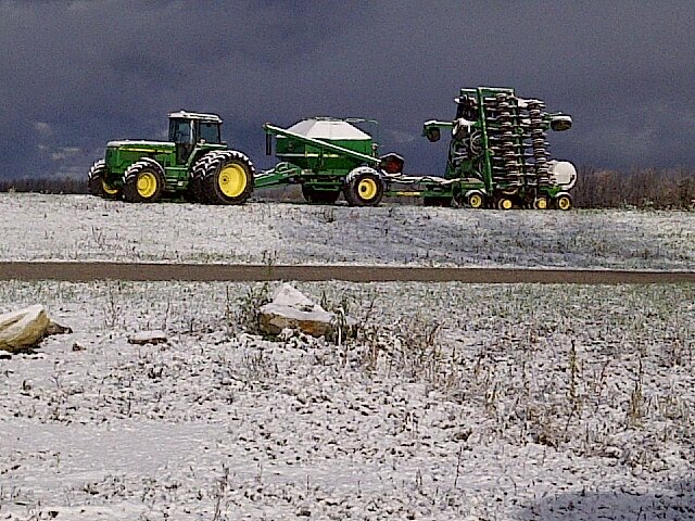 Cash crops and custom spraying and harvesting.               Vintage snowmobile collector.     West Wawannosh Mutual Insurance director