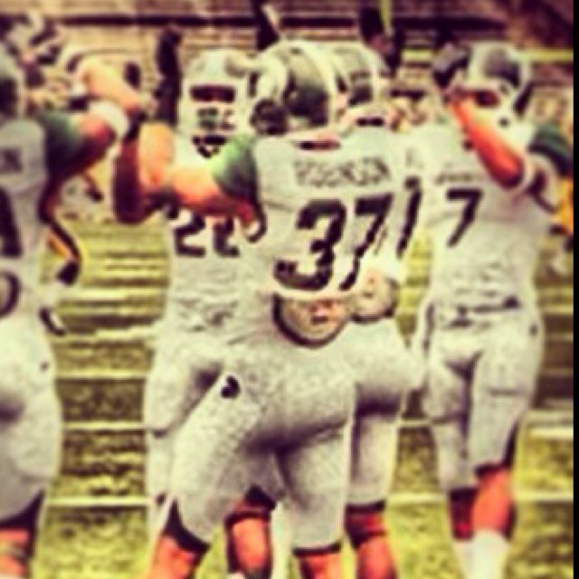 Michigan State football player rocking that #37 I'm finally a spartan playing #D1Football