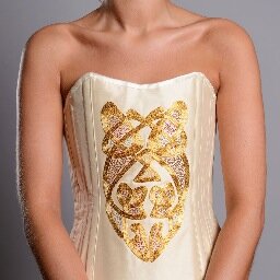 Designer/maker at Belladonna & Roses, specialising in bespoke embroidered and embellished dresses & corsetry for your dreams and fantasies