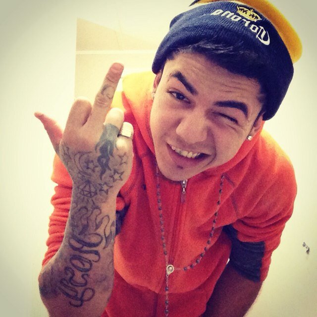 Im My Own Tattoo Artist With Dreams Of Becoming A Pro One Day ' Fuck Your Gang Nigga ' Follow My IG @thatniggaezzy