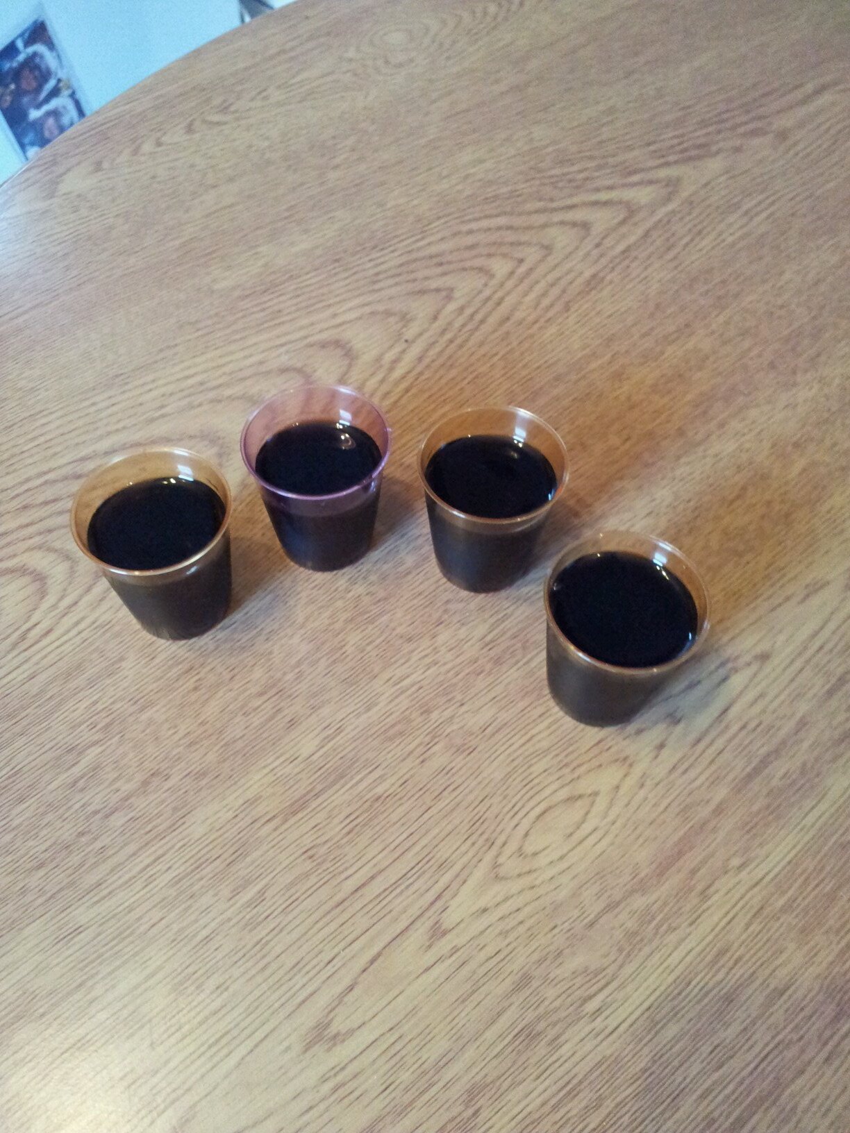 Sambuca Black is the only way to go......