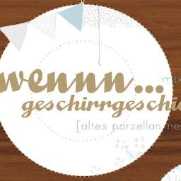 vintageservies's profile picture. Wennn... Vintage Servies geeft serviezen een tweede leven..........                Design uit Berlijn - Upcycling - Mix + Match