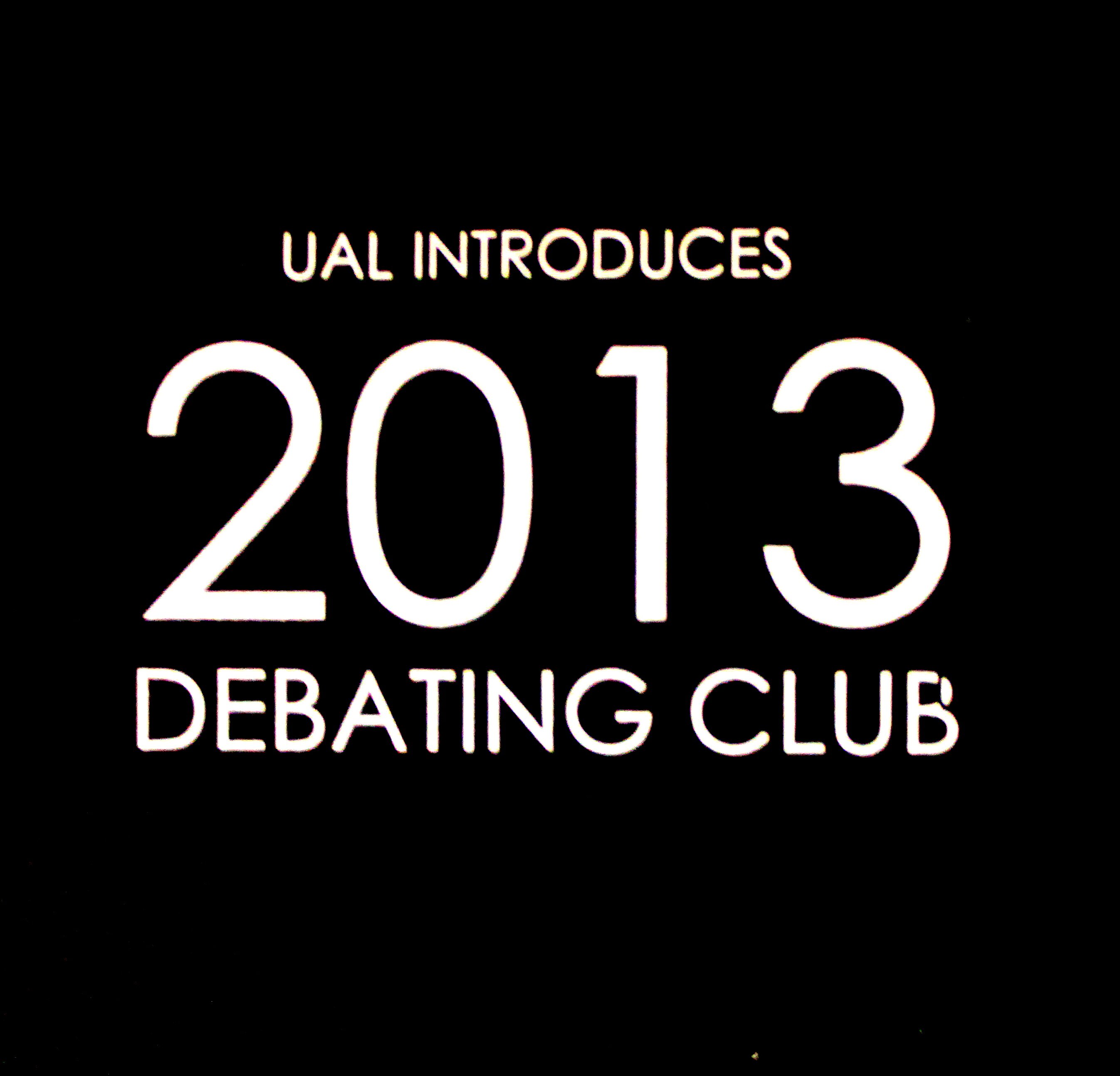 @UniArtsLondon's first @SUARTS #debating club! We give students a platform upon which to engage in intellectual and recreational debate. #FollowUs!