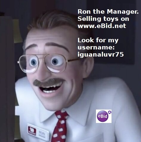 Seller of toys on http://t.co/kPbqjRvlcH under my username iguanaluvr75.
Also the manager at the Sleepwell Motel special family discounts if you bring toys!