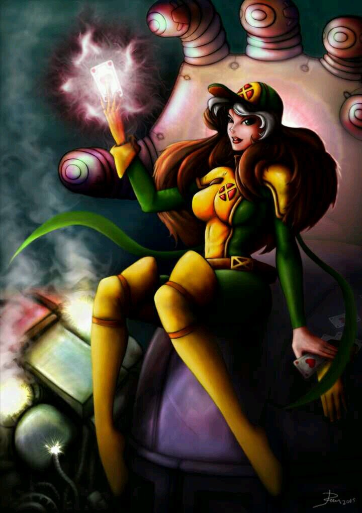 Ah'm Rogue. The sweet Southern Belle. Don't touch me unless ya wanna die. Member of the X-Men #Single