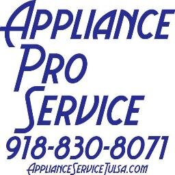 ApplianceProSer's profile picture. Appliance Pro Service is a family owned and operated appliance repair business in Tulsa, OK. We offer reasonable rates while servicing most brands.