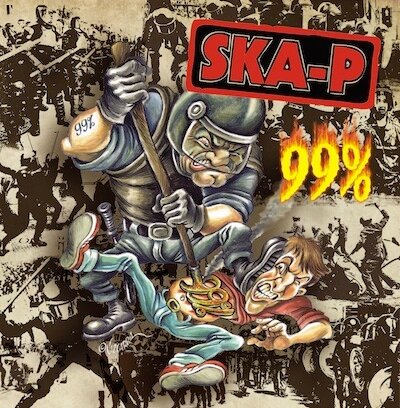 Frases del grupo Ska-P (1994-2013) Pulpul:Vocalista.Txiquitín:Trompeta. Pipi: Segunda Voz . Joxemi:Guitarra. Julitros: Bajo. Luismi: Batería
Kogote:Teclado