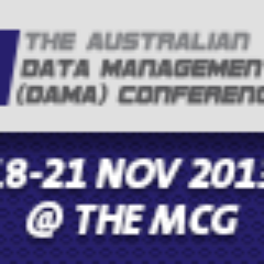 The 8th Australian Data Management (DAMA) Conference - 18-20 November at the MCG, Melbourne Australia