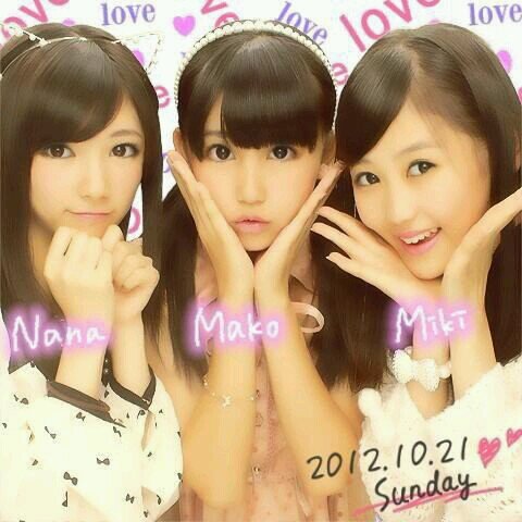 kanayan02101's profile picture. 三銃士,矢倉楓子,渡辺美優紀,茂木忍推しです♡                                              ←生写真も集めてます。提供してくださるかたよろしくお願いします(ω)