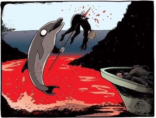 ❤I got away from hunt, found a spear & now #tweet4taiji #ShutTaijiDown I exist merely to serve dolphin but not on a plate A  back up account for @foxewise