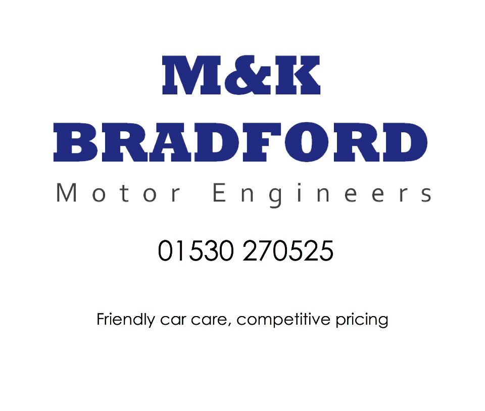 The official Twitter feed of M&K Bradford Motor Engineers, Oakthorpe, Derbyshire. 01530270525