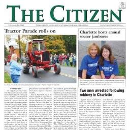 Newspaper of record for Charlotte and Hinesburg, Vermont.