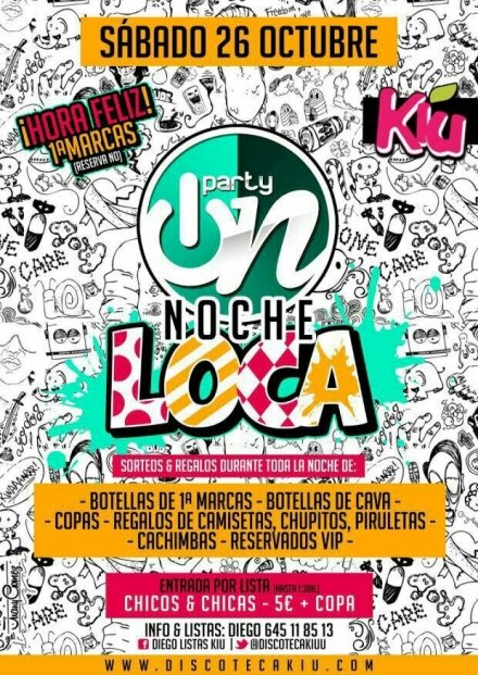 RRPP de la Discoteca Kiu  || Listas de Ana!!