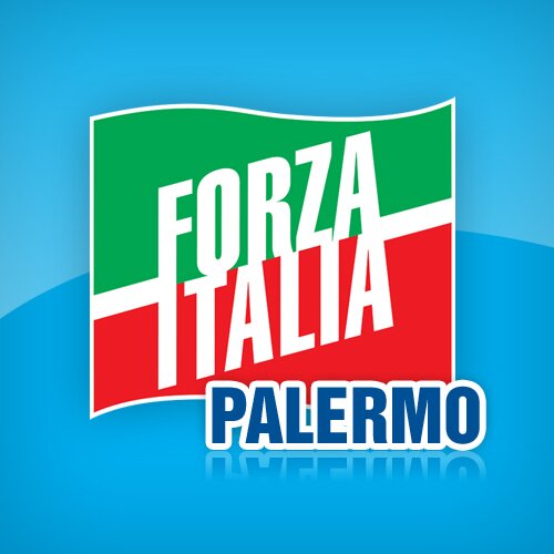 Il twitter ufficiale del movimento Forza Italia a Palermo