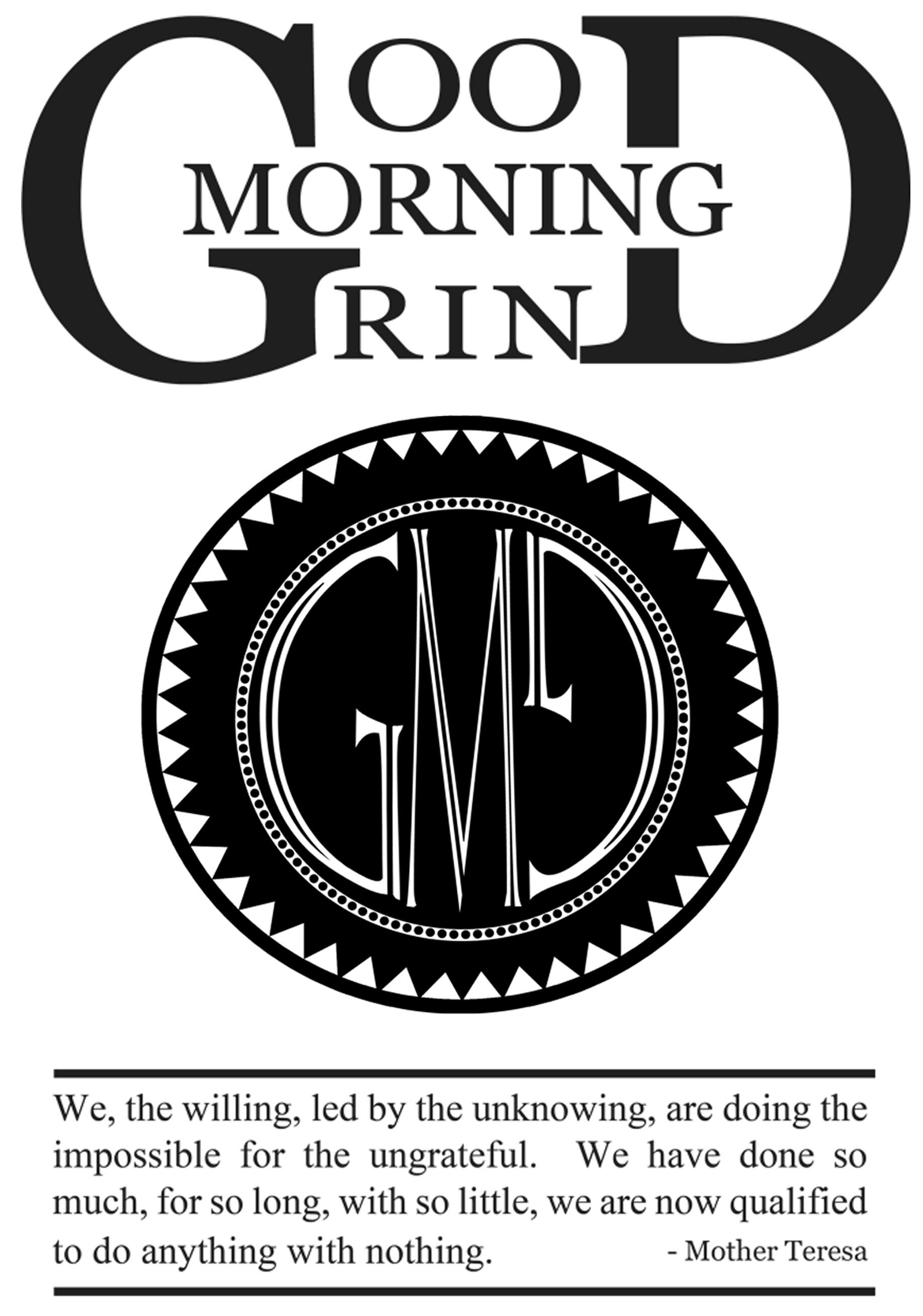 Good Morning Grind, LLC 2014 It starts at http://t.co/hgiC80YfDg