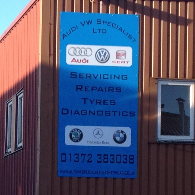 Audi, Volkswagen, Seat and Skoda specialists
Servicing, Repairs, MOT's, Diagnostics and Tyres
Unit c2
Brook way
Leatherhead
Kt22 7na
01372383038