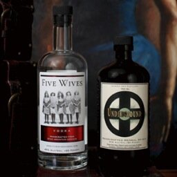 Ogden's Own Distillery, maker of Five Wives Vodka brands and Underground Herbal Spirit.  Made in the American West!