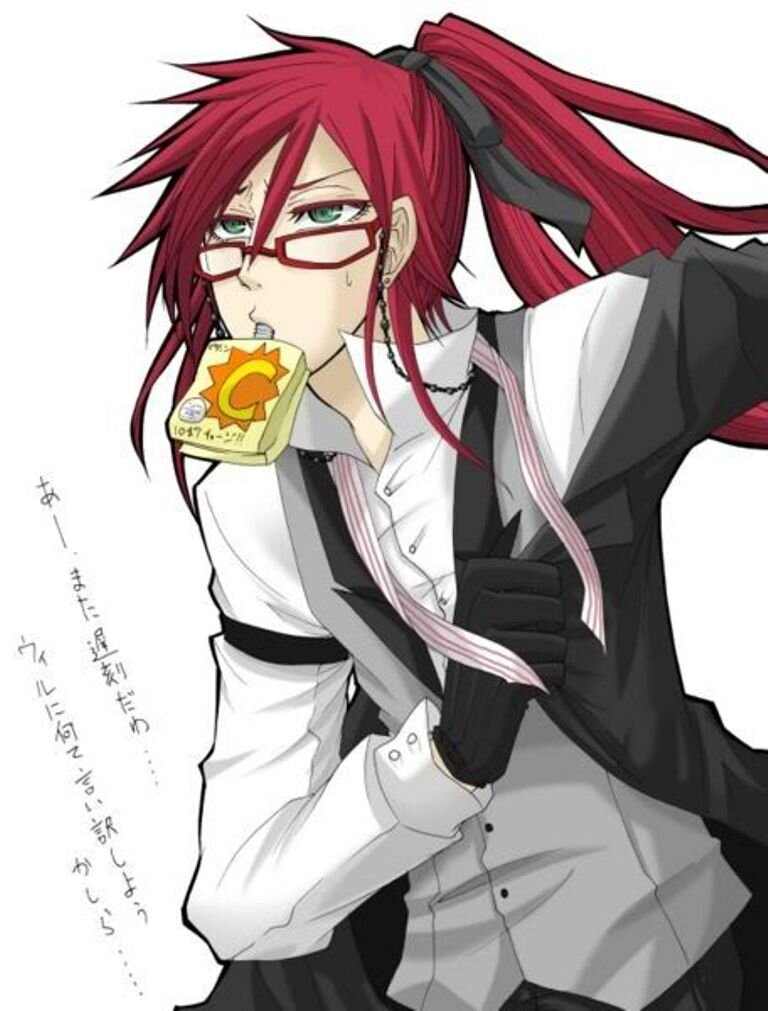 Part of the DMD. Half of Jack the Ripper and a butler to /die/ for~♥                     Still waiting on that kiss from my dearest Sebas-chan~