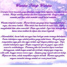 #WanitaTetapWanita. Mau beli? SMS 085287292696 Rp. 79.000